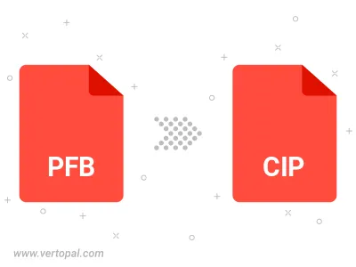 PFB GRAPHICS in CIP konvertieren