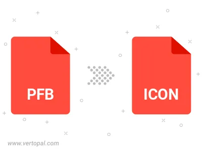 Convert PFB GRAPHICS to ICON