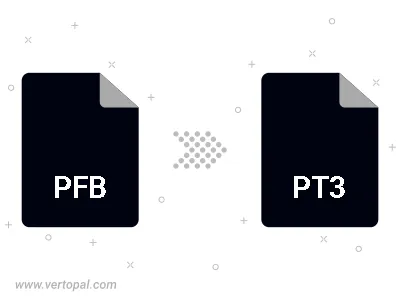 Convert PFB to PT3 Convert PFB to PT3