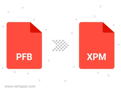 Convert PFB GRAPHICS to XPM