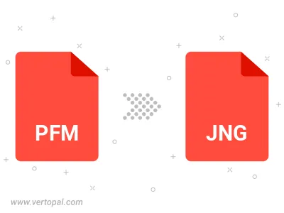 Convert PFM to JNG