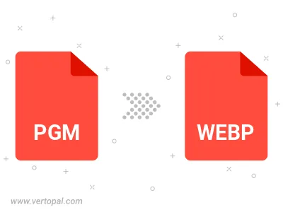 Convert PGM to WEBP