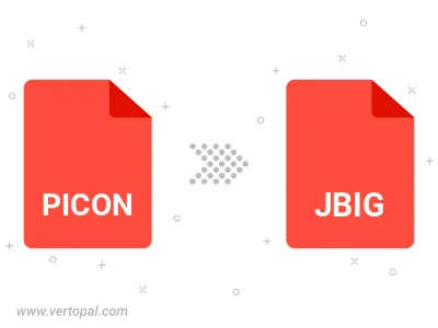 Convert PICON to JBIG