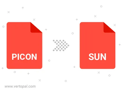 Convert PICON to SUN