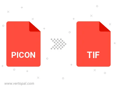 PICON in TIF konvertieren