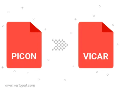 Convert PICON to VICAR