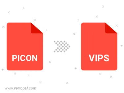 PICON in VIPS konvertieren