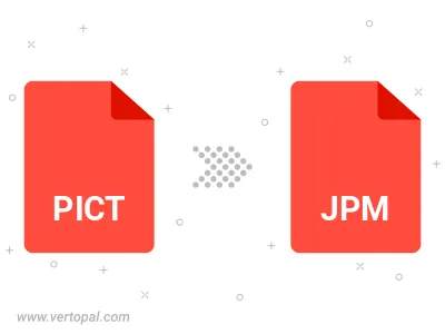 Convert PICT to JPM