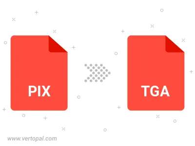 Convert PIX to TGA