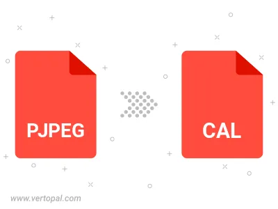 Convert PJPEG to CAL