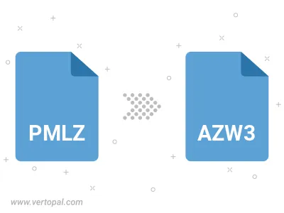 Convert PMLZ to AZW3