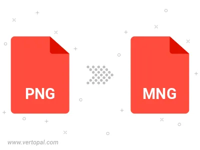 Convert PNG ANIMATED to MNG