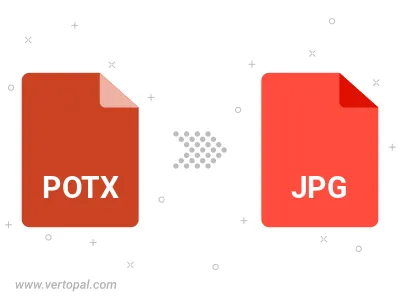 Convert POTX to JPG