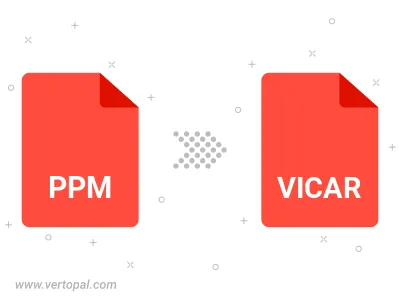Convert PPM to VICAR