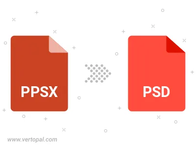 Convert PPSX to PSD