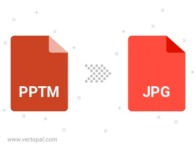 Convert PPTM to JPG