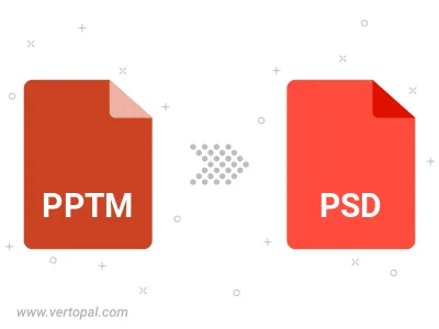 Convert PPTM to PSD Convert PPTM to PSD
