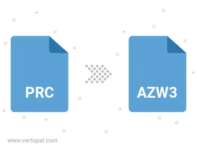 Convert PRC to AZW3