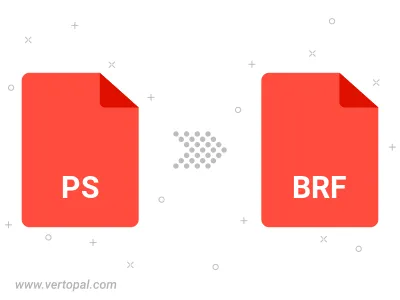 PS in BRF konvertieren