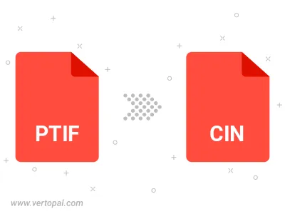 Convert PTIF to CIN