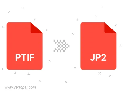 Convert PTIF to JP2
