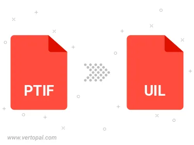 Convert PTIF to UIL