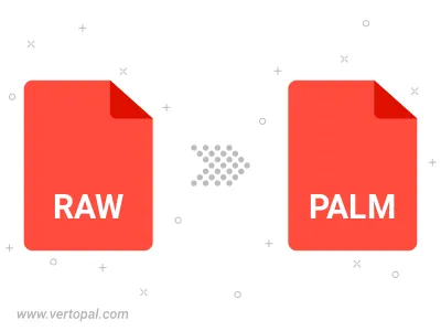 Convert RAW to PALM