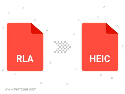 Convert RLA to HEIC Convert RLA to HEIC