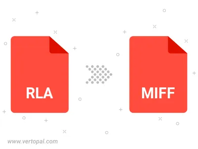 Convert RLA to MIFF