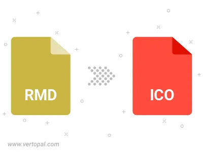 RMD in ICO konvertieren