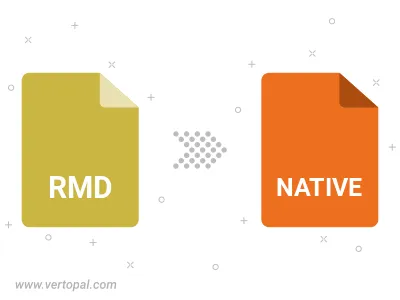 Convert RMD to NATIVE