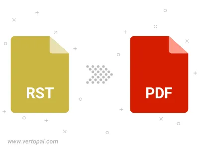 RST in PDF konvertieren RST in PDF konvertieren