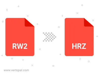 Convert RW2 to HRZ