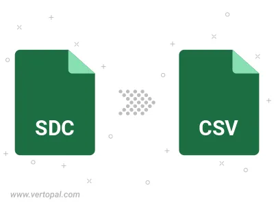 SDC in CSV konvertieren