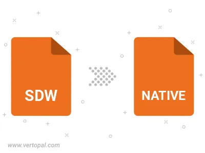 Convert SDW to NATIVE Convert SDW to NATIVE