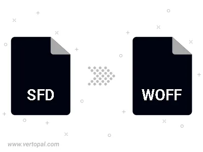 Convert SFD to WOFF