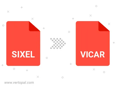 Convert SIXEL to VICAR