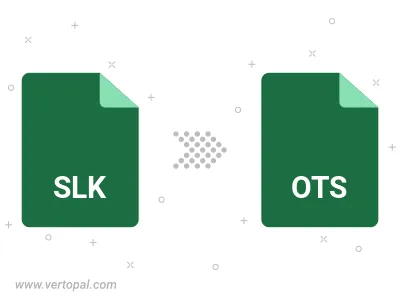 Convert SLK to OTS