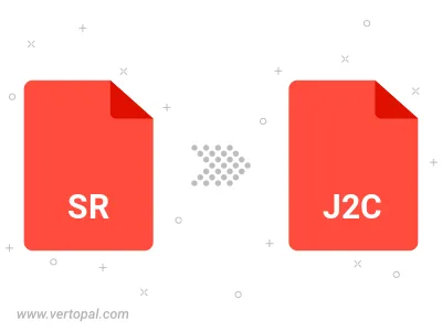 Convert SR to J2C
