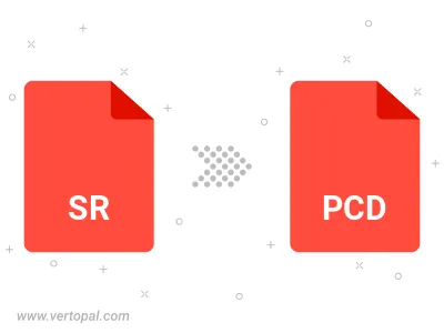 Convert SR to PCD