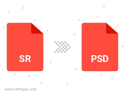 SR in PSD konvertieren