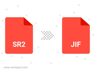 SR2 in JIF konvertieren