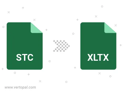 Convert STC to XLTX