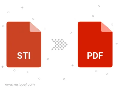 Convert STI to PDF Convert STI to PDF