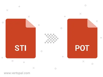 STI in POT konvertieren