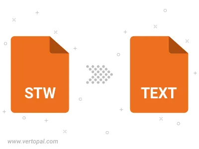 Convert STW to TEXT MARKDOWNSTRICT