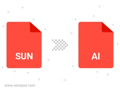 Convert SUN to AI