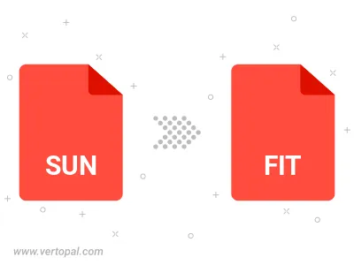 Convert SUN to FIT Convert SUN to FIT