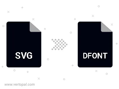 SVG FONT in DFONT konvertieren