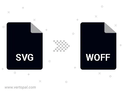 SVG FONT in WOFF konvertieren SVG FONT in WOFF konvertieren